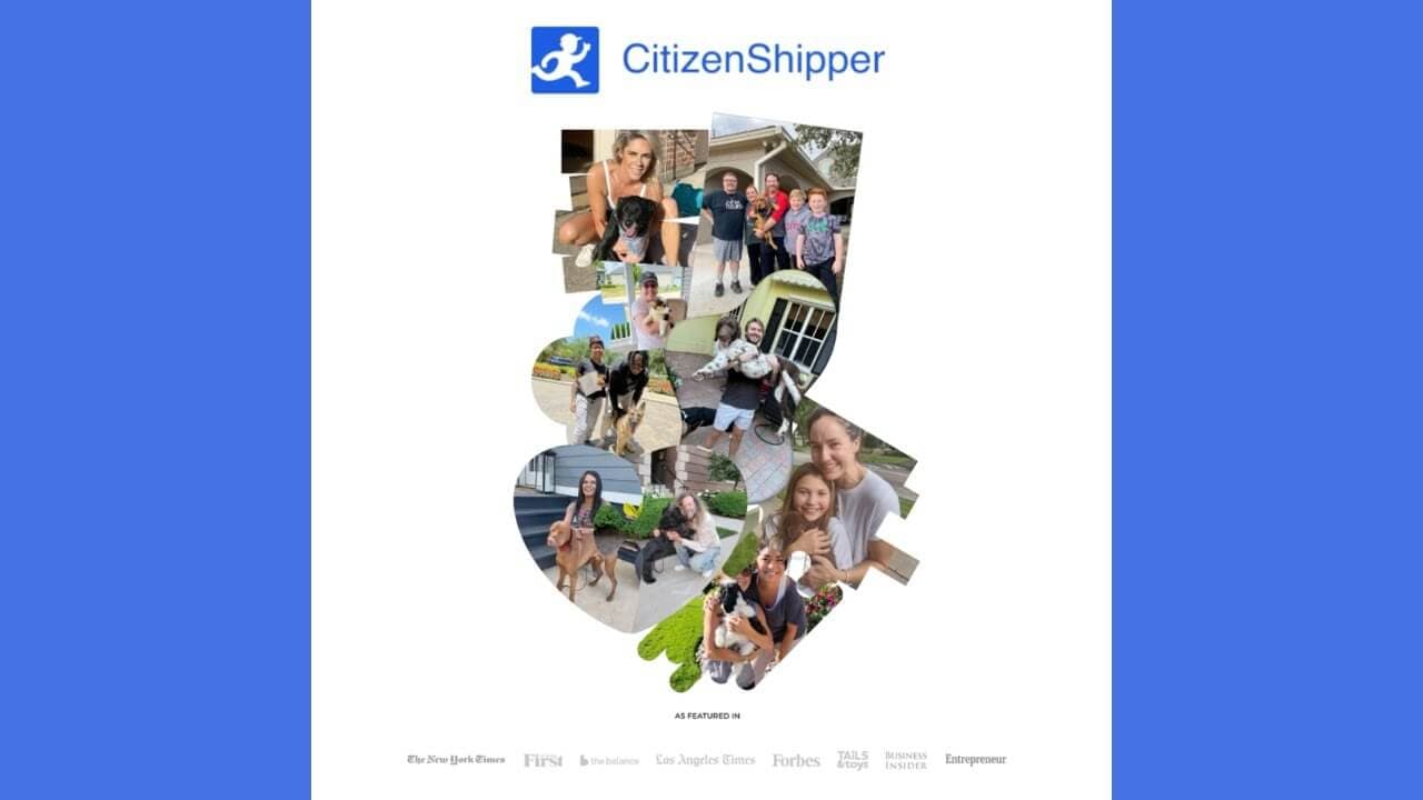 Real irvine user reviews for CitizenShipper pet shipping
