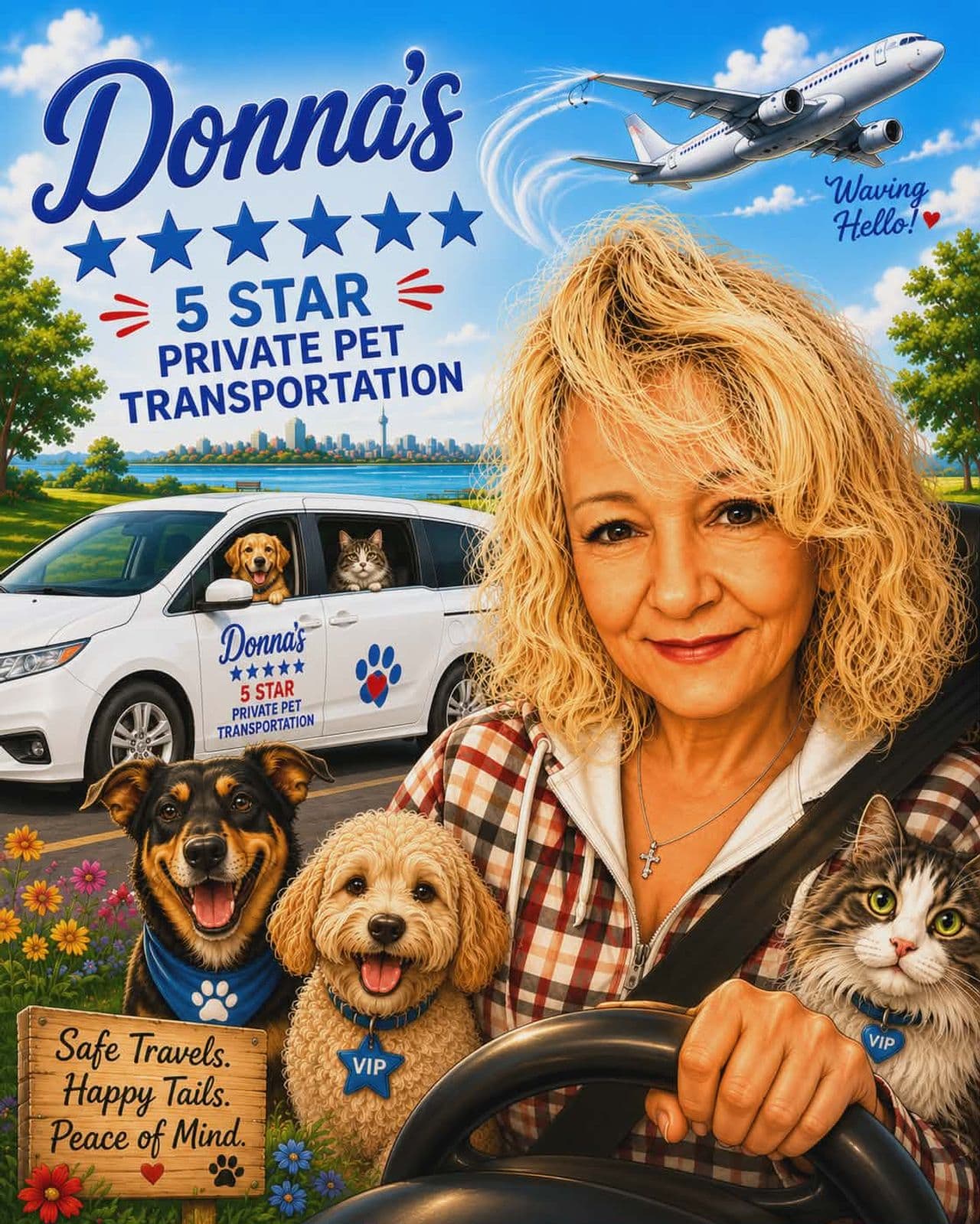 Donna's 5 Star Private Pet Transportation