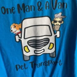 1 man and a van pet transport