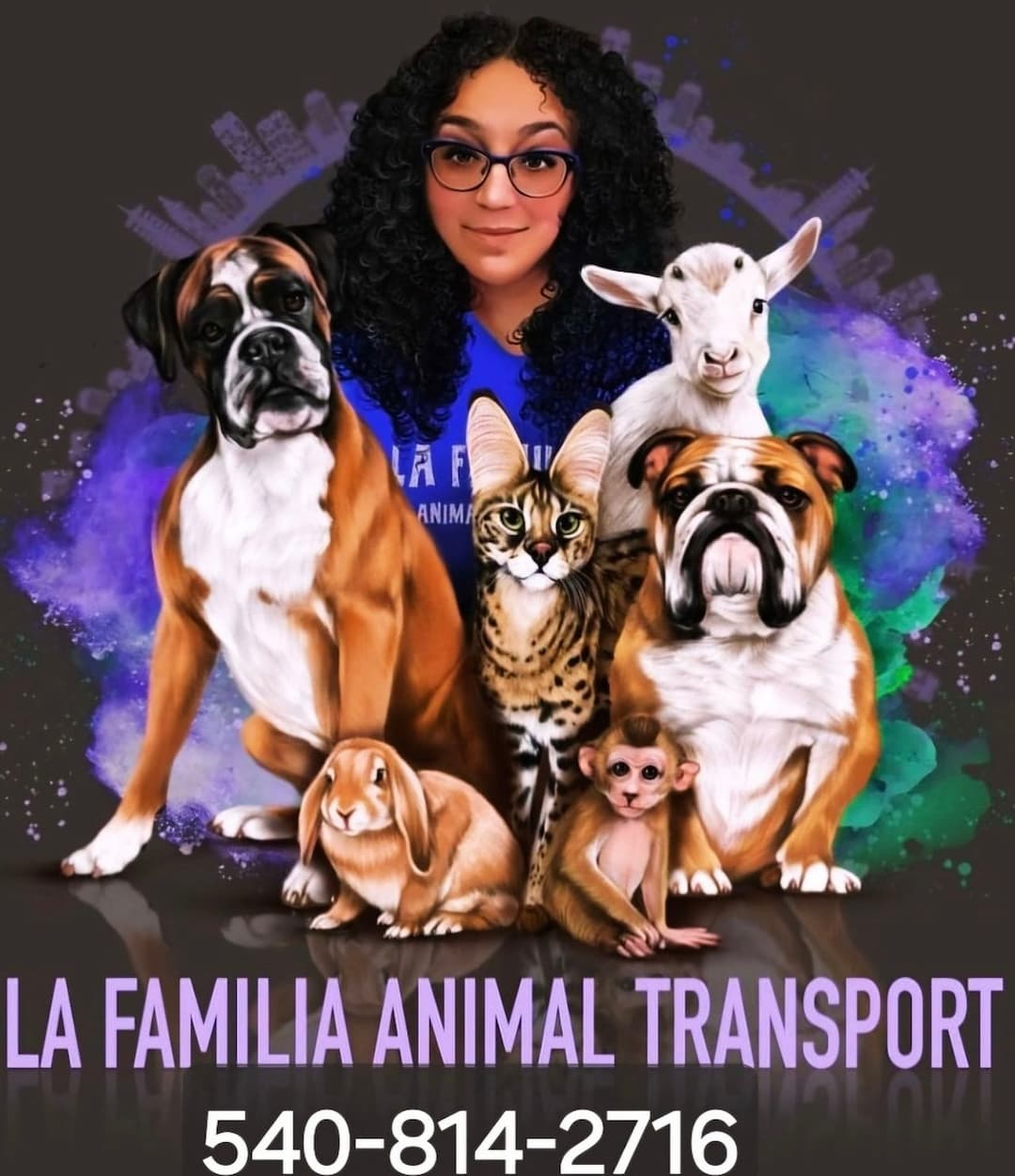 La familia animal transport