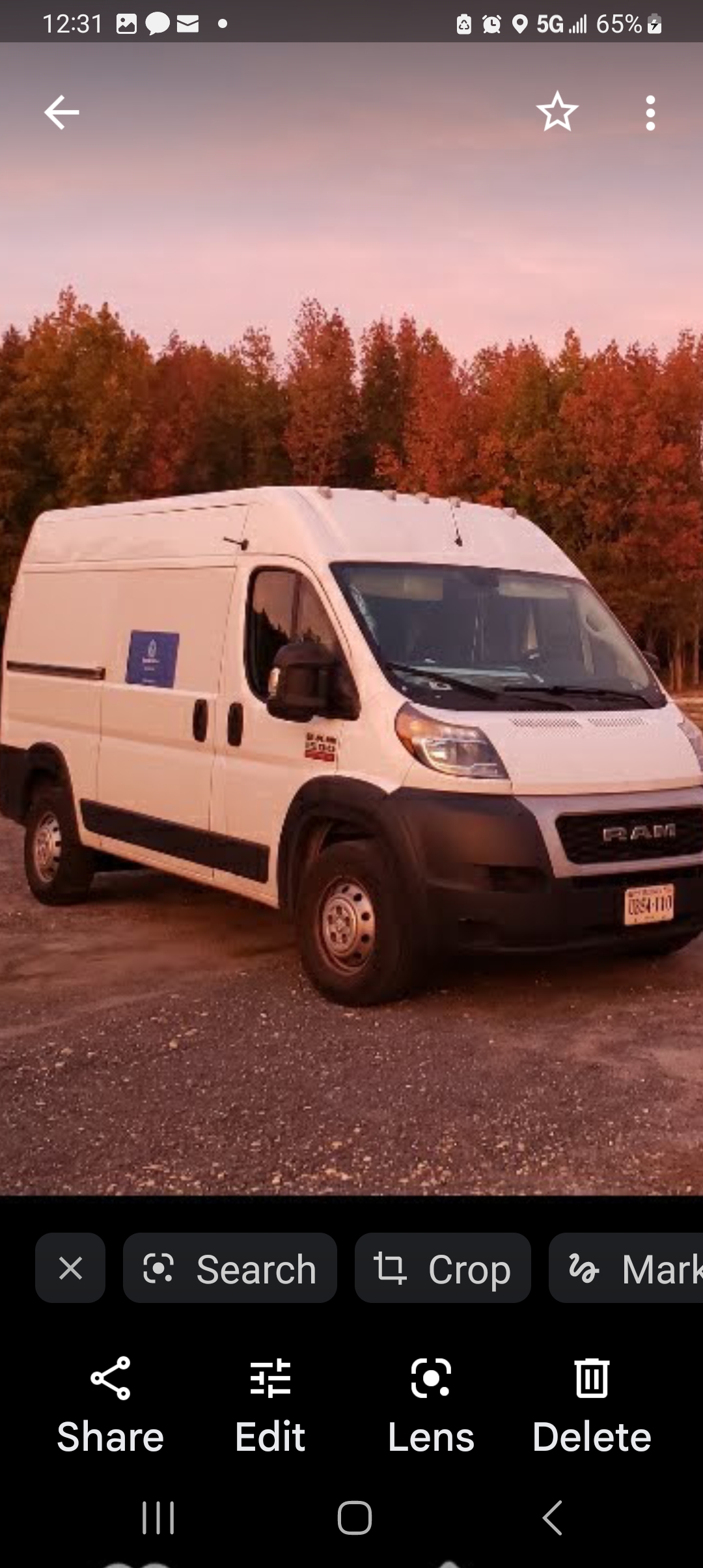 2019 RAM ProMaster Cargo Van
