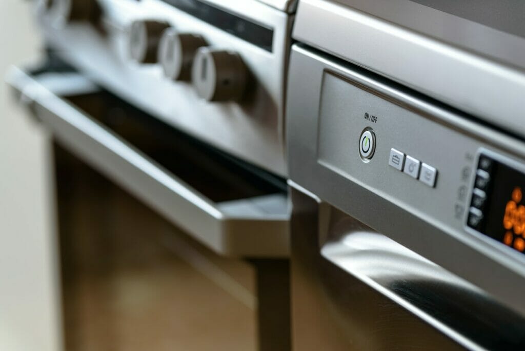 Close up, stainless steel