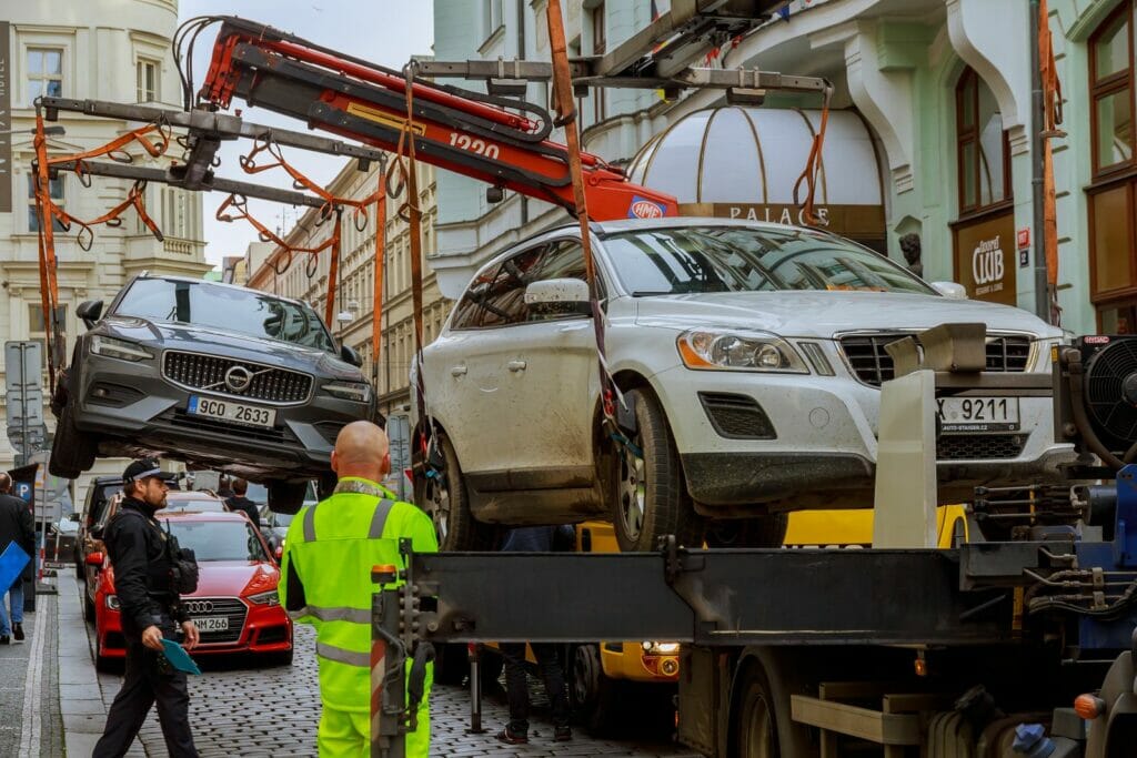car, lifted