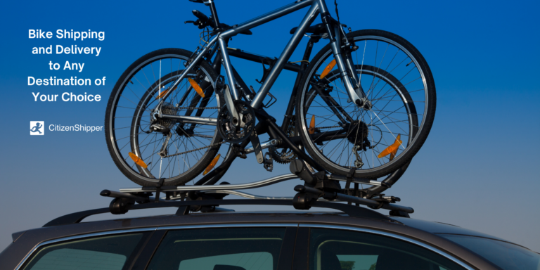 Bike delivery to any destination.