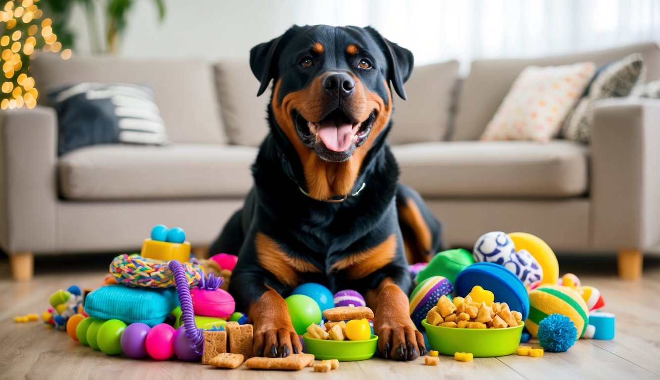 A Rottweiler
