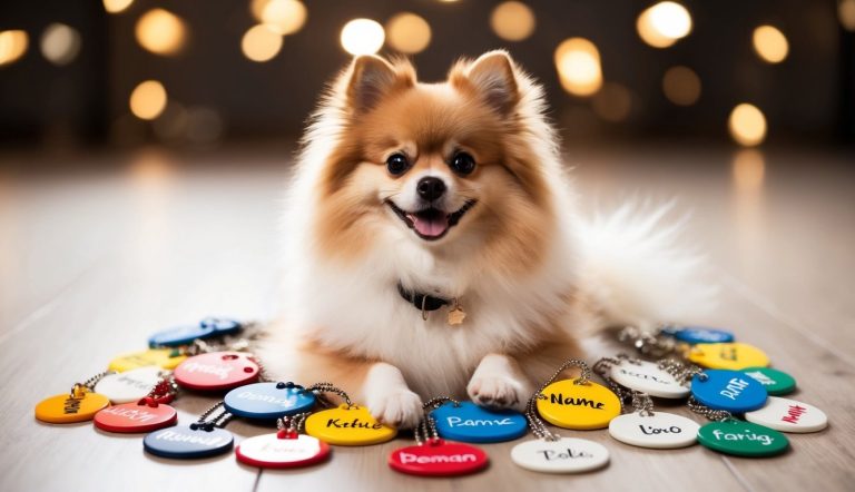 Pomeranian dog
